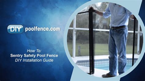 easy diy pool fence